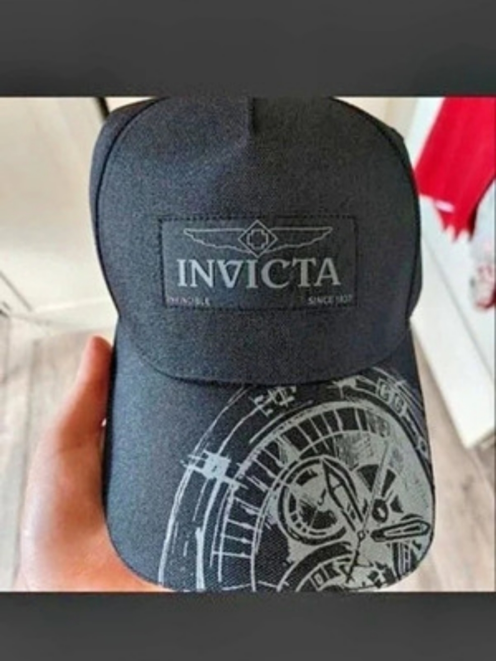 Invicta Watch Logo Baseball Cap IG0367 Black